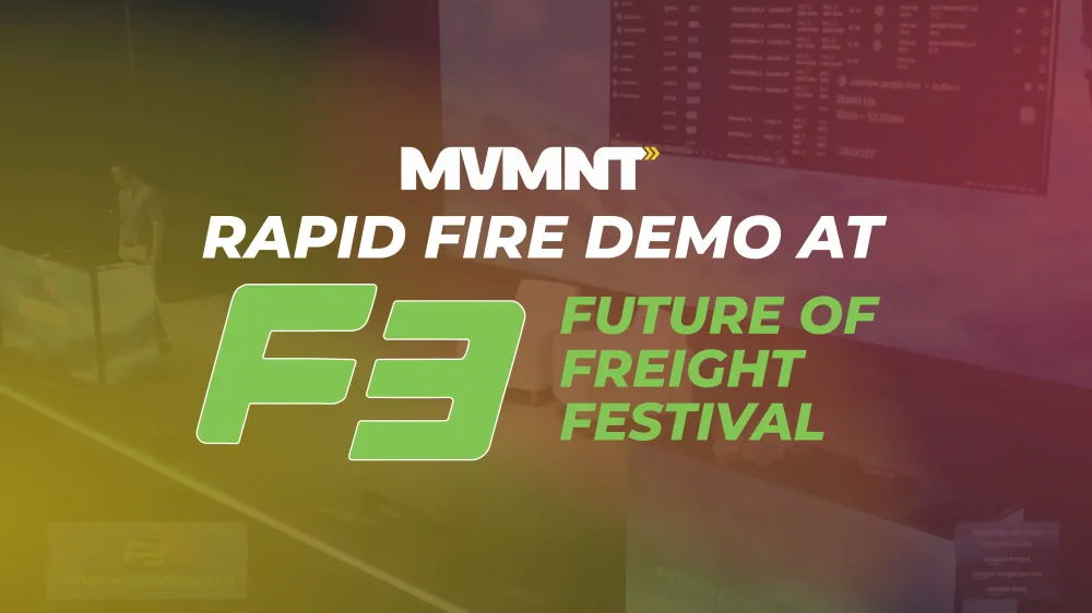 Rapid-Fire Demo at 2025 F3: Future of Freight Festival