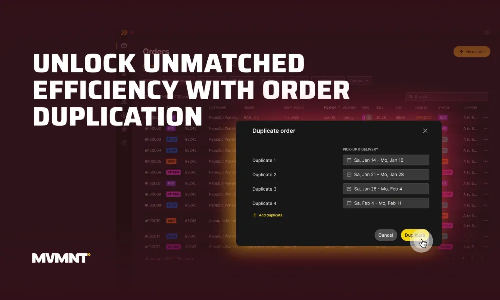 Duplicate your loads with ease
