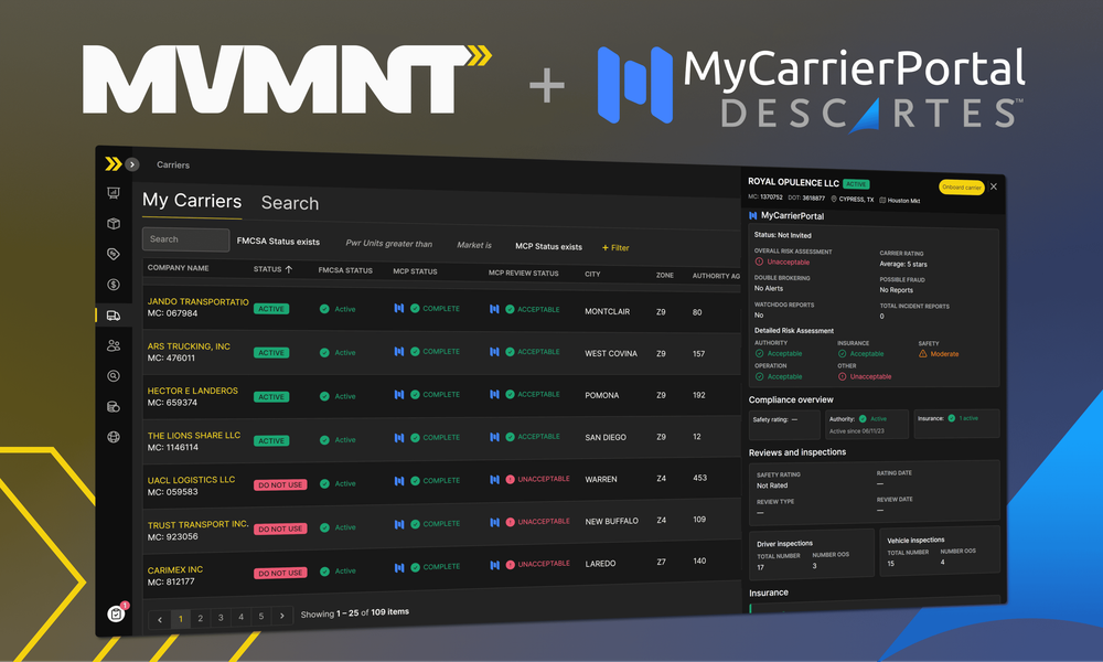 MVMNT + MyCarrierPortal