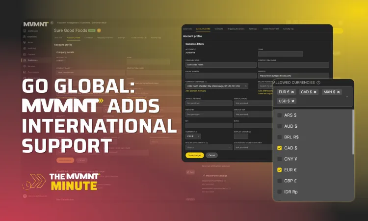 Go Global: MVMNT Adds International Support